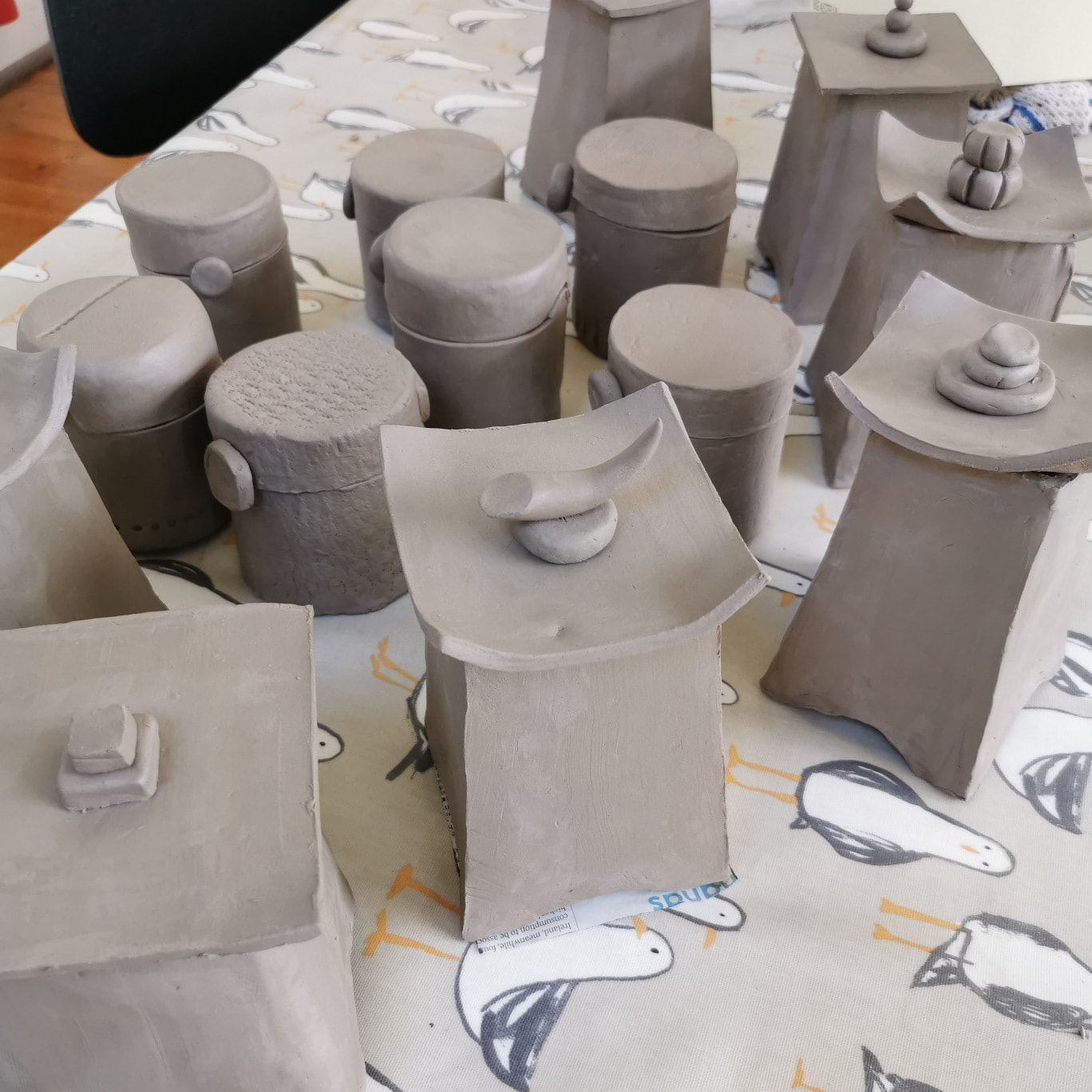 Slab-Built in Clay: Lidded Jars & Boxes - Wednesday 10th March 2021